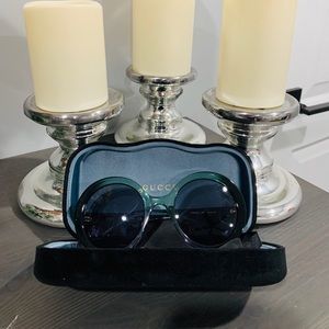 Gucci Sunglasses GG0367S Green and Violet